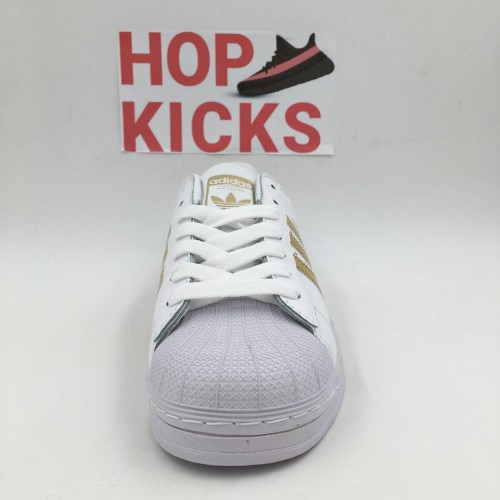 Adidas Superstar Gold [ FLASHY STRIPE / PREMIUM MATERIALS]